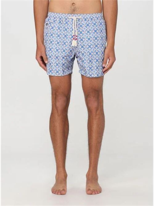 ultralight swim short 70's print MC2 SAINT BARTH | LIGHITING70-01937H1117 MICRO DECO